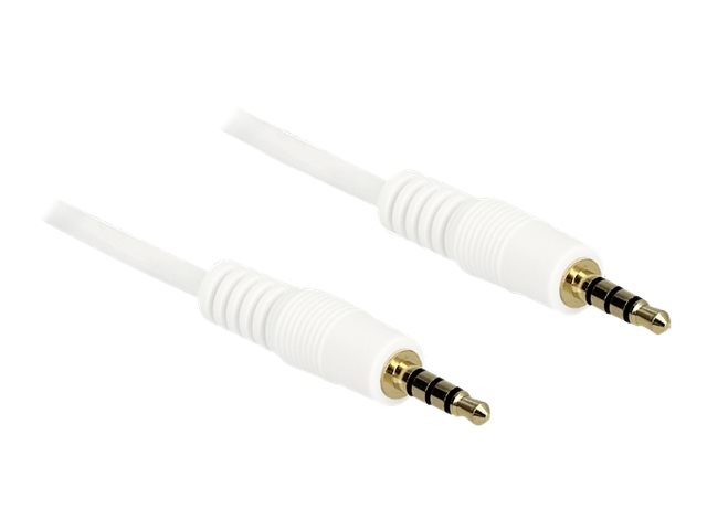 Delock Headset-Kabel - 4-poliger Mini-Stecker männlich zu 4-poliger Mini-Stecker männlich