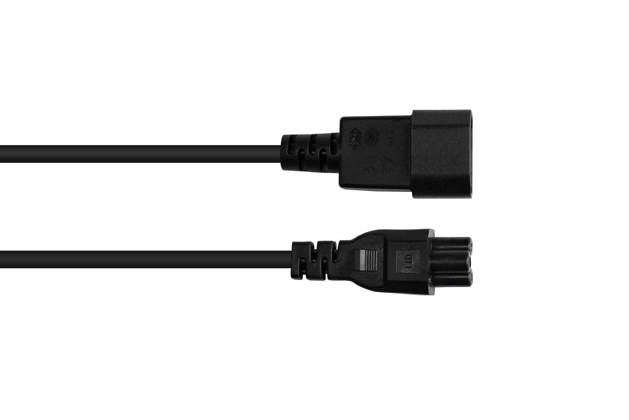 Good Connections P1405-S050 - 5 m - C14-Koppler - C5-Koppler - H05VV-F3G - 250 V, Ansicht 2