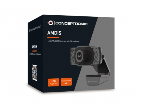 Conceptronic AMDIS01B - Webcam - Farbe - 2 MP, Ansicht 3