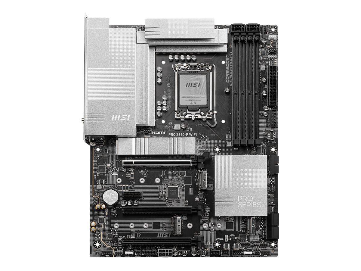 MSI PRO Z890-P WIFI - Motherboard - ATX - LGA1851-Sockel - Z890 Chipsatz - USB4, USB-C 3.2 Gen 2x2, USB 3.2 Gen 1, USB-C