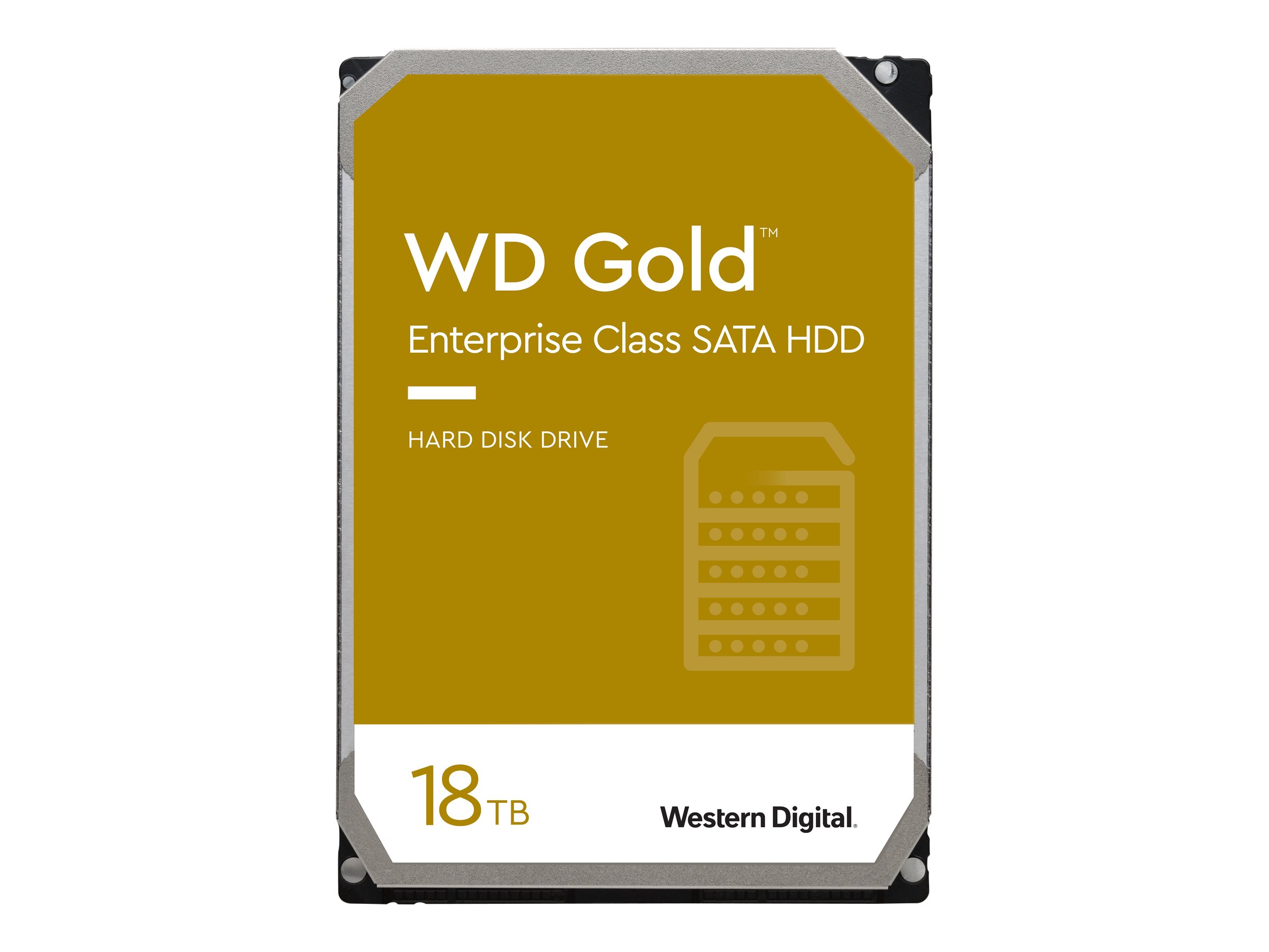 WD Gold Enterprise-Class Hard Drive WD181KRYZ - Festplatte - 18 TB - intern - 3.5" (8.9 cm)