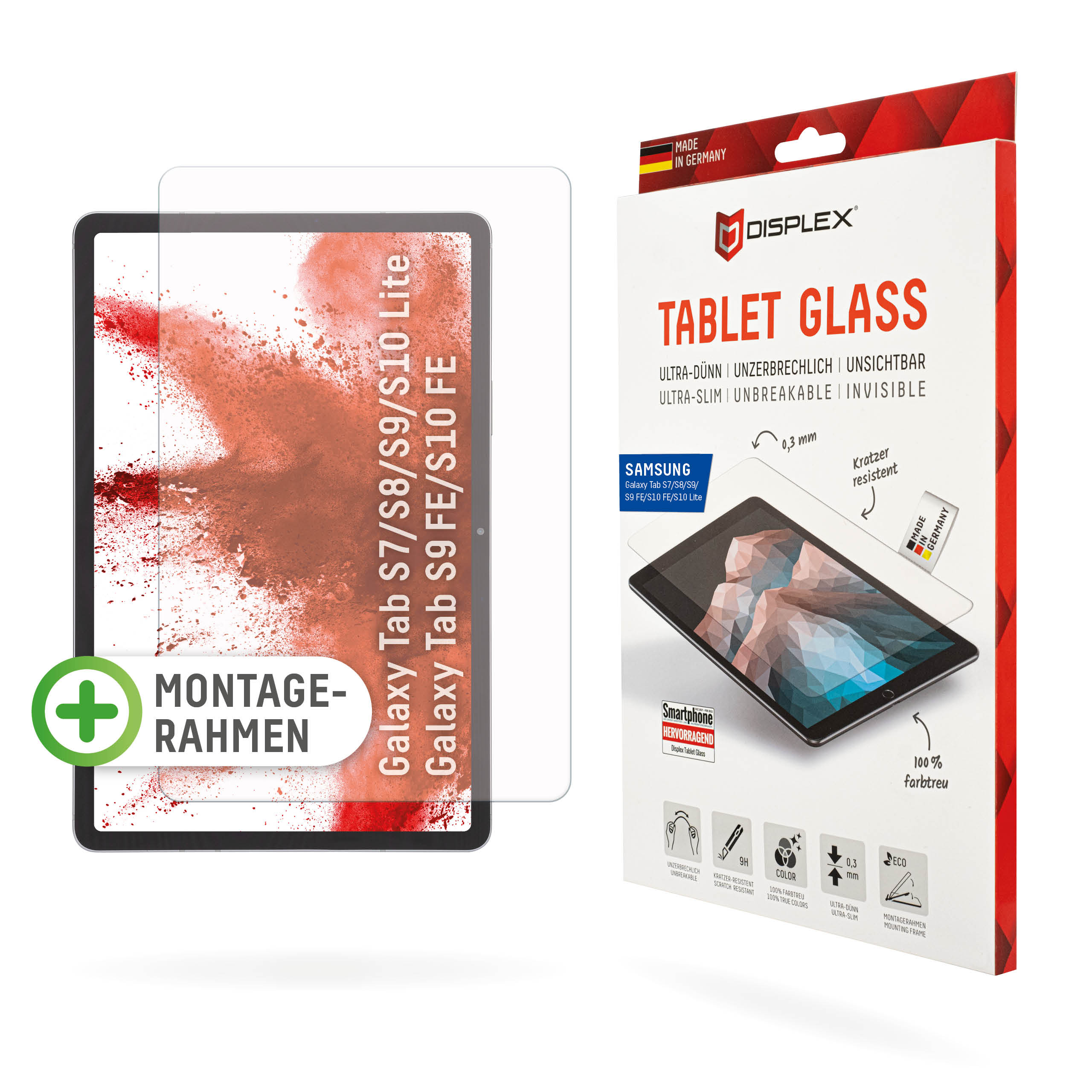 E.V.I. DISPLEX Tablet Glass - Bildschirmschutz für Tablet, Ansicht 2