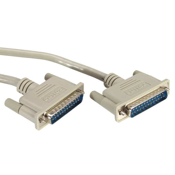 ROLINE Kabel seriell - DB-25 (M) zu DB-25 (M), Ansicht 2