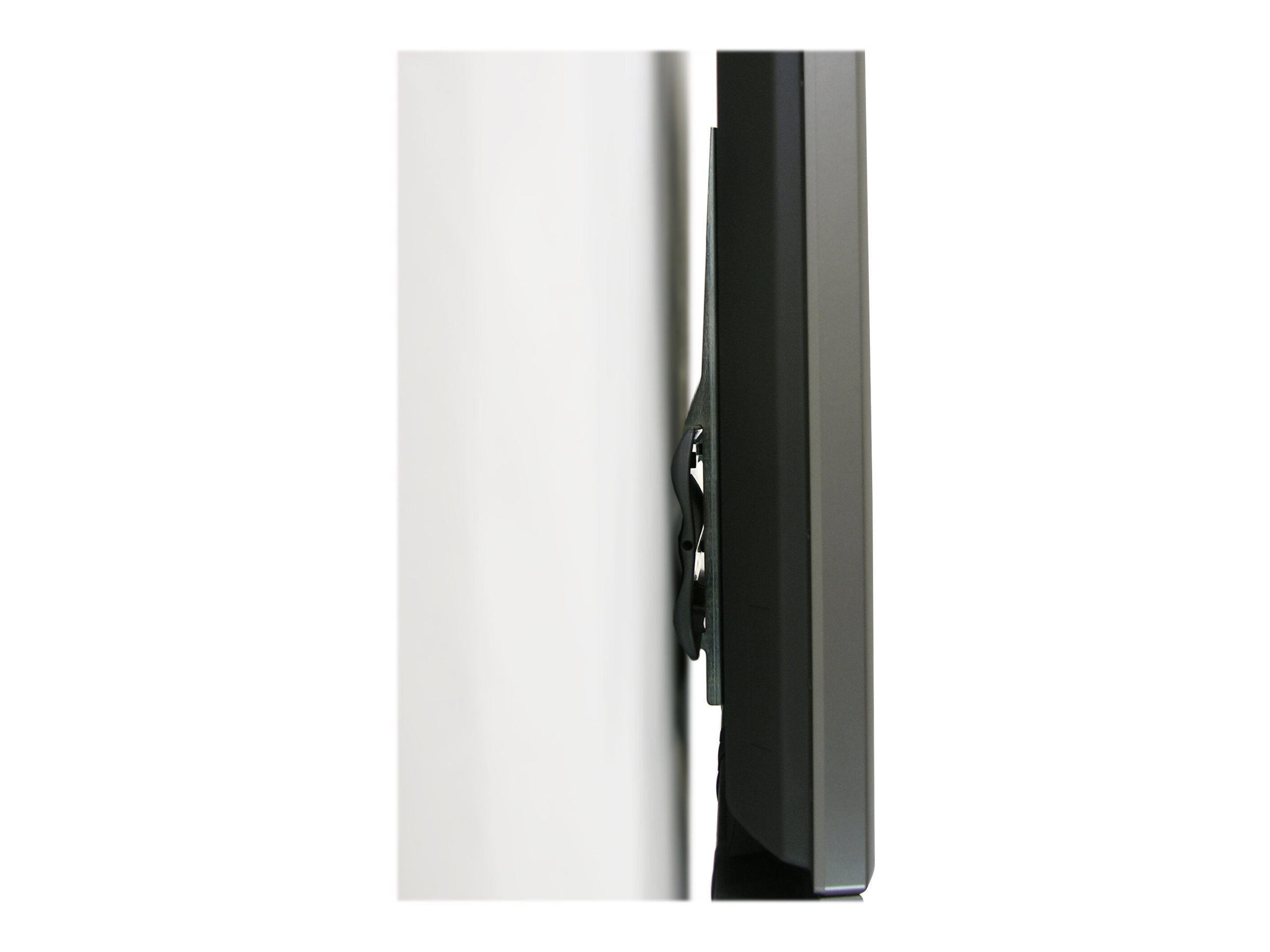 Ergotron WM - Befestigungskit (Wandmontage) - für Flachbildschirm - flaches Profil XL - Aluminium Stahl - Silber - Bildschirmgröße: von 1067 cm (ab 42)