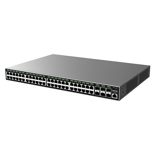 Grandstream GWN7800 Series GWN7806P - Switch - für Anwendung in Unternehmen - L2+ - managed - 48 x 10/100/1000 (PoE+), Ansicht 4
