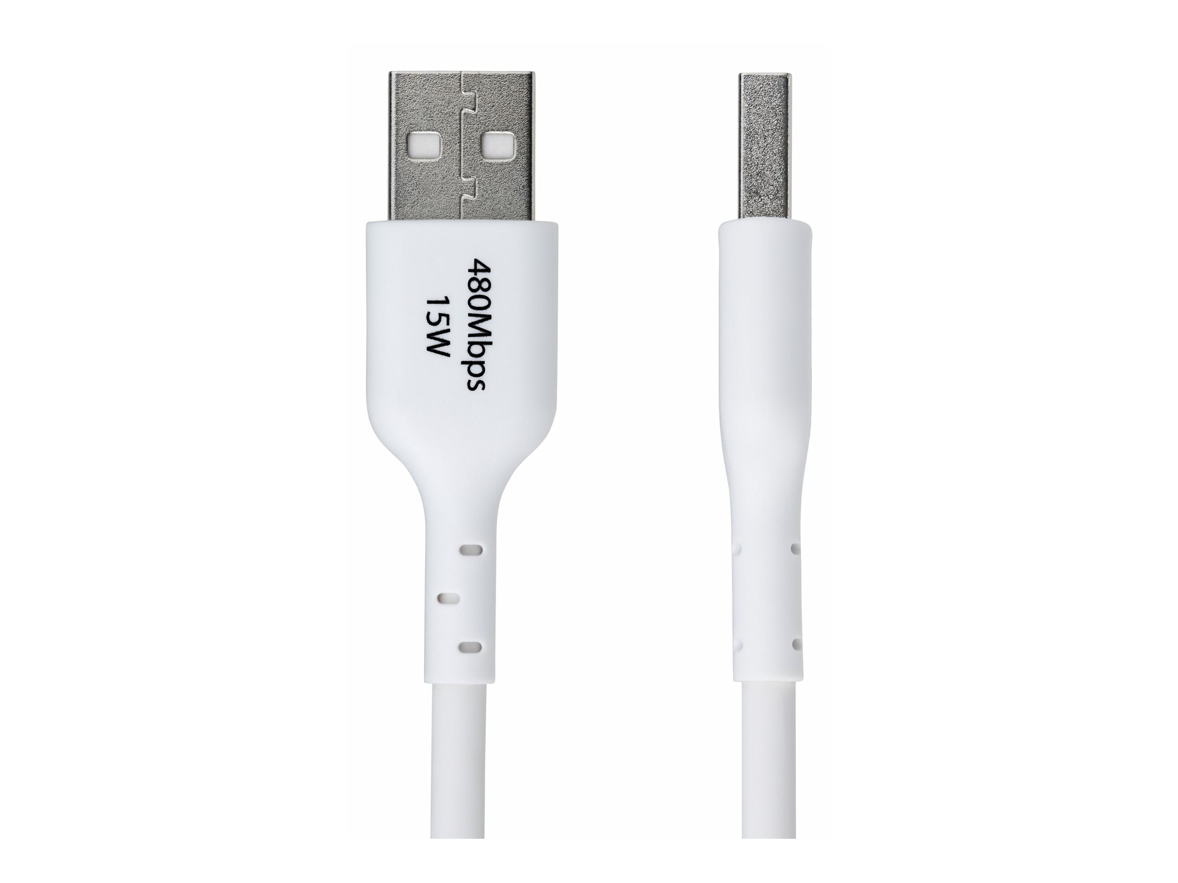 StarTech.com 3m (9.8ft) White USB-A to USB-C Charging Cable/Cord, M/M - USB-Kabel - USB (M)