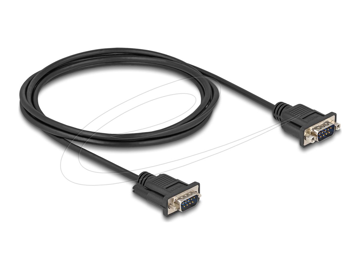 Delock Kabel seriell - DB-9 (M) zu DB-9 (M)