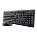 Trust Primo Kabelloses Tastatur-Maus-Set - Schwarz DE - Desktop - 1.200 dpi