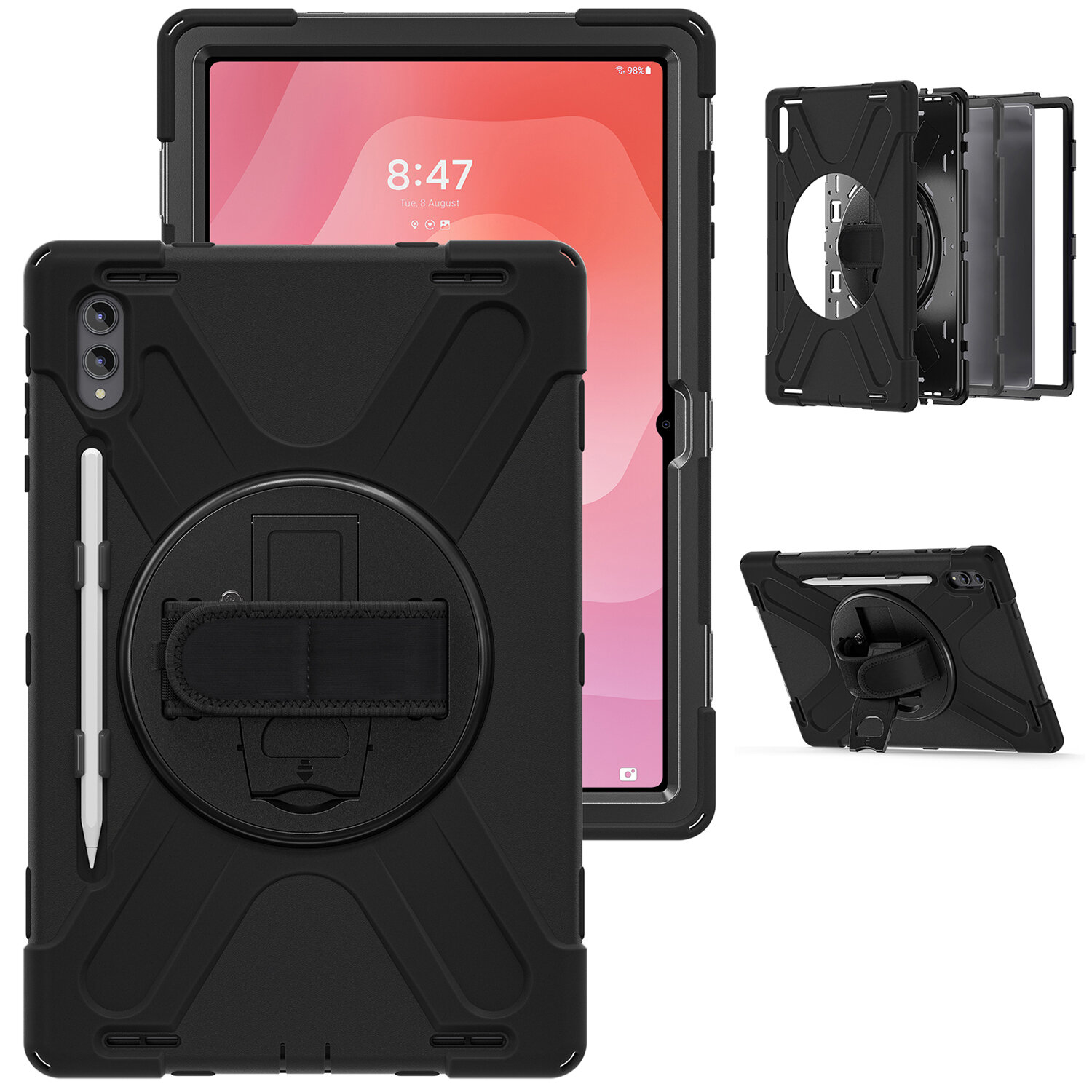 4smarts Rugged Case Grip für Samsung Galaxy Tab S11 Ultra, Ansicht 2