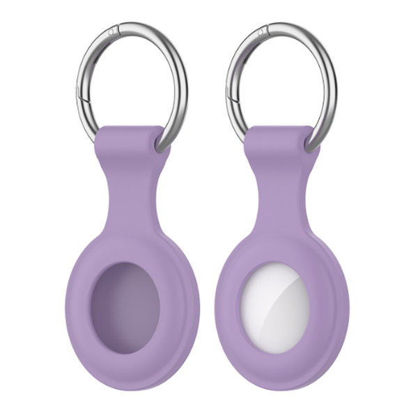 4smarts Set - Tasche für Airtag - Metall, Silikon, Ansicht 3