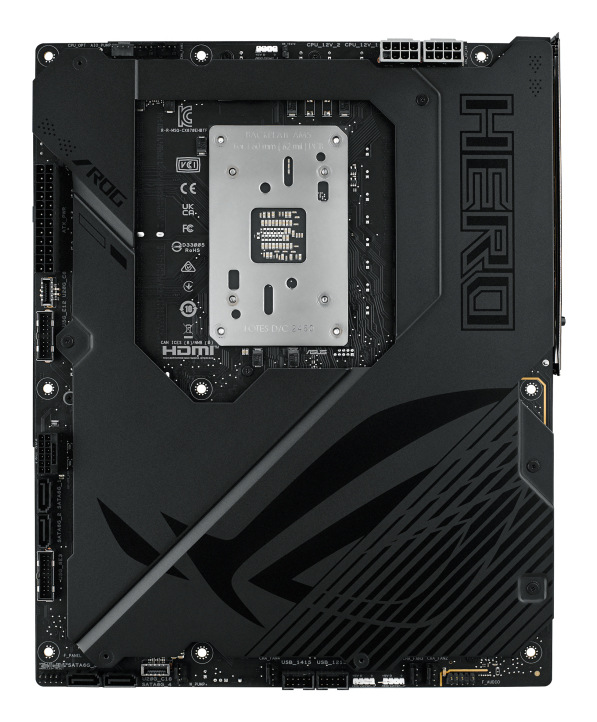 ASUS ROG CROSSHAIR X870E HERO BTF - Motherboard - ATX - Socket AM5 - AMD X870E Chipsatz - Wi-Fi 7, 5 GB LAN, Bluetooth, Ansicht 4