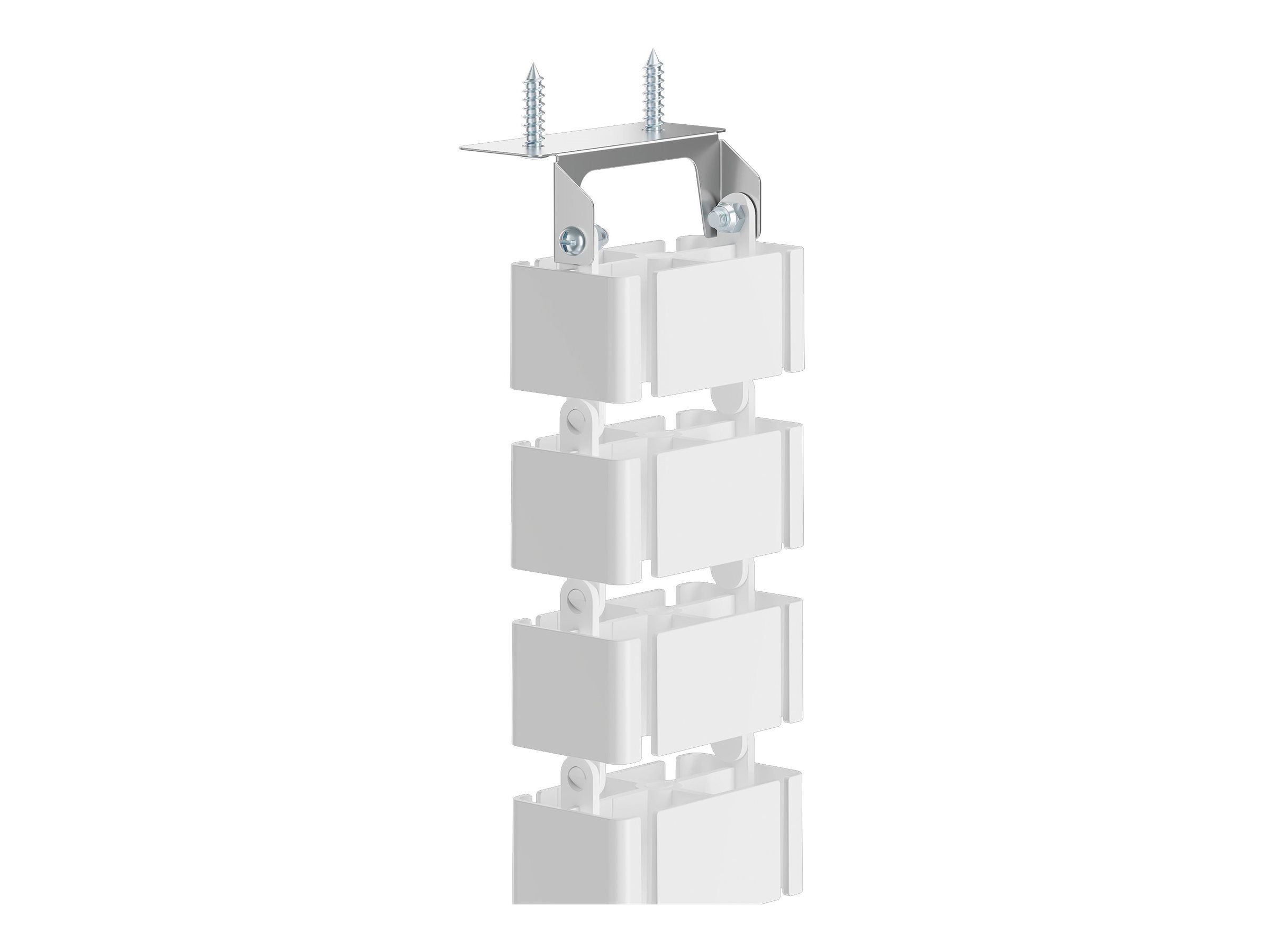 Fellowes Kabelwirbelsäule magnetisch weiß, Ansicht 3