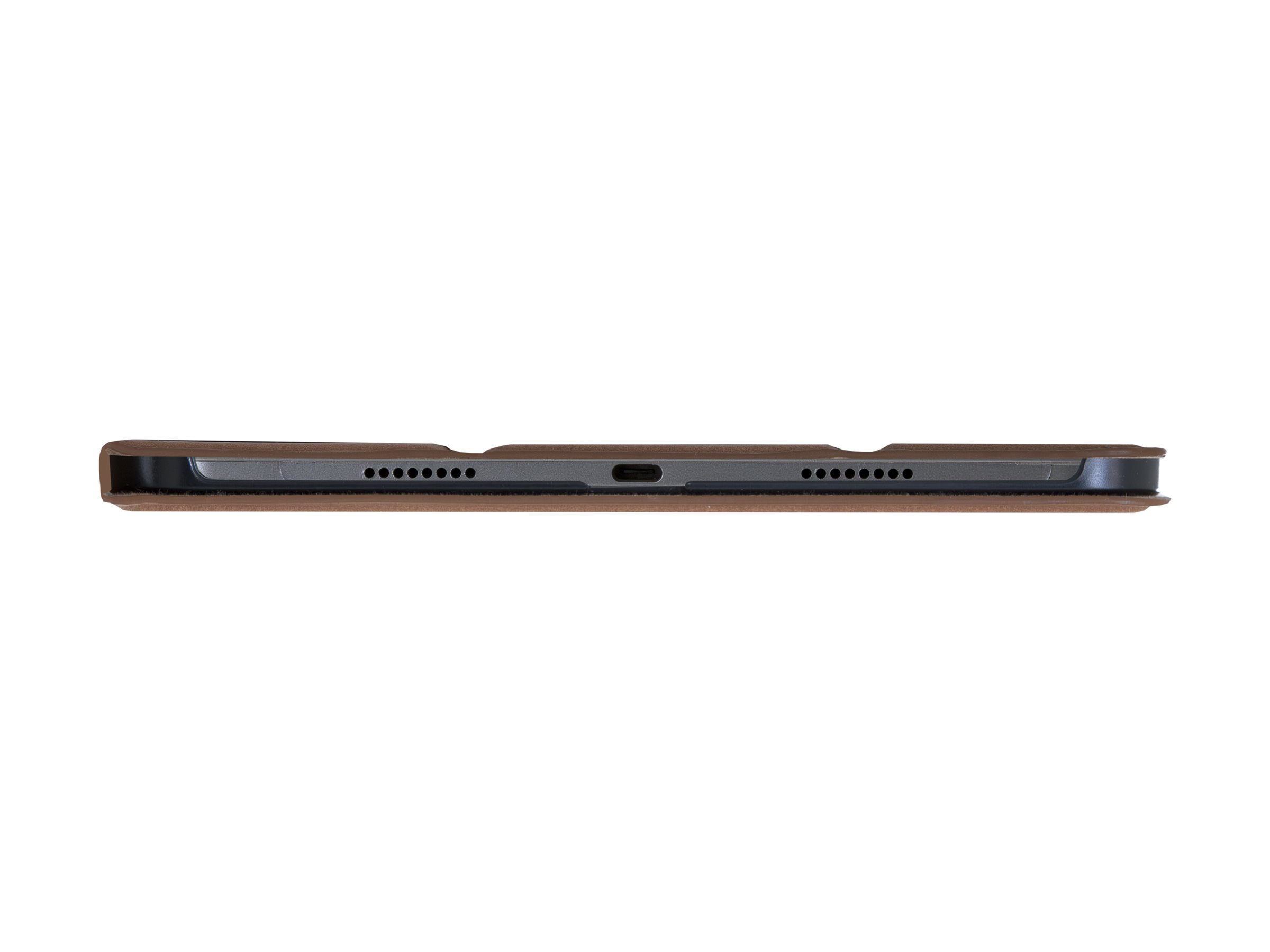 dbramante1928 Risskov - Flip-Hülle für Tablet - genarbtes Leder - Hellbraun (10.9 - 11), Ansicht 3