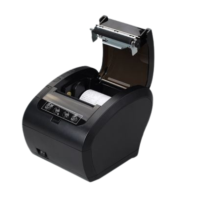 ALLNET Kasse ALLNET Thermo-Bondrucker Küchendrucker ALL-PR606 USB/RS232/LAN/Bluetooth - Drucker - Thermotransferdruck, Ansicht 3