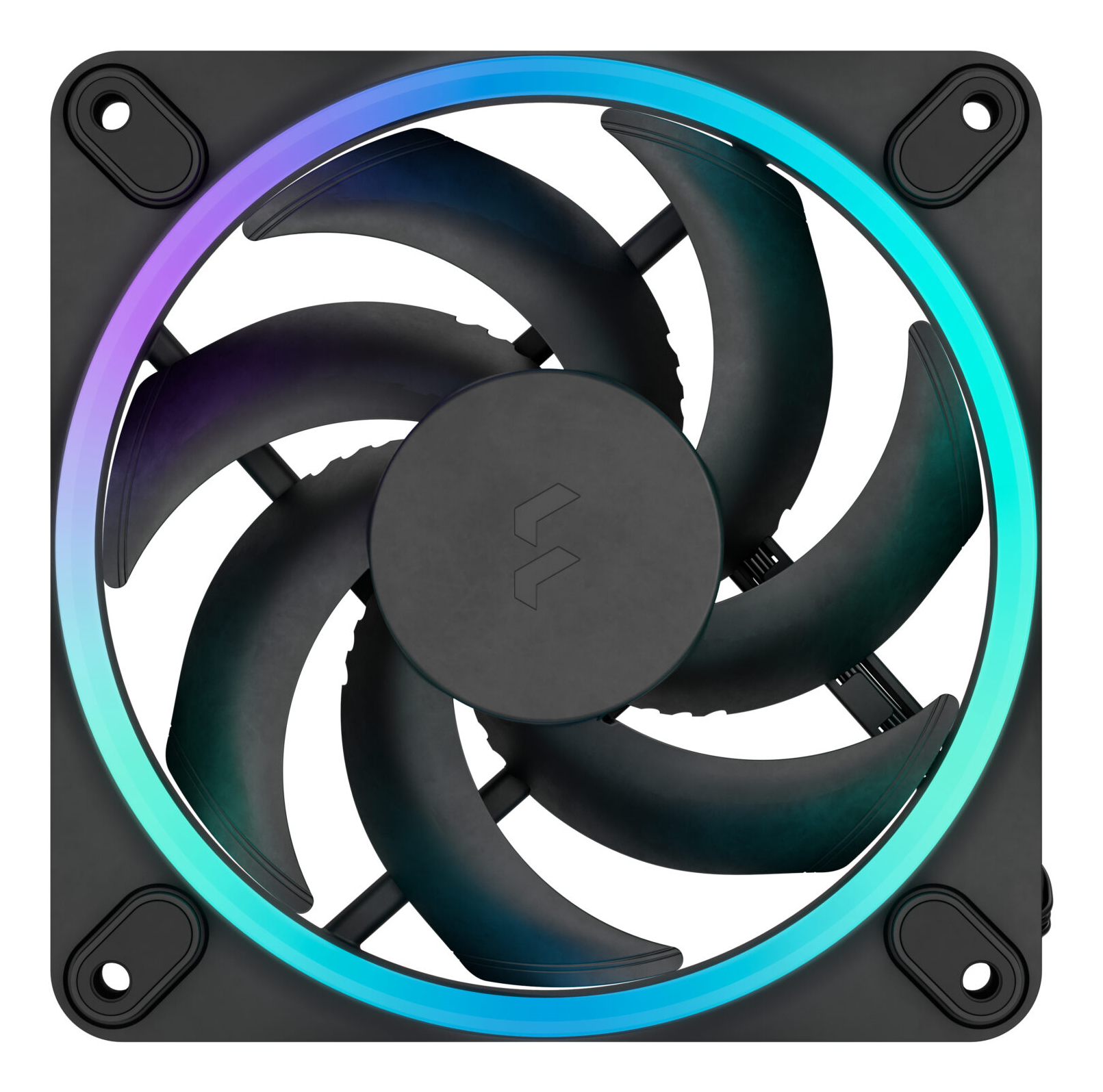 Fractal Design Momentum 12 RGB - Gehäuselüfter - 120 mm - Schwarz (Packung mit 3), Ansicht 3