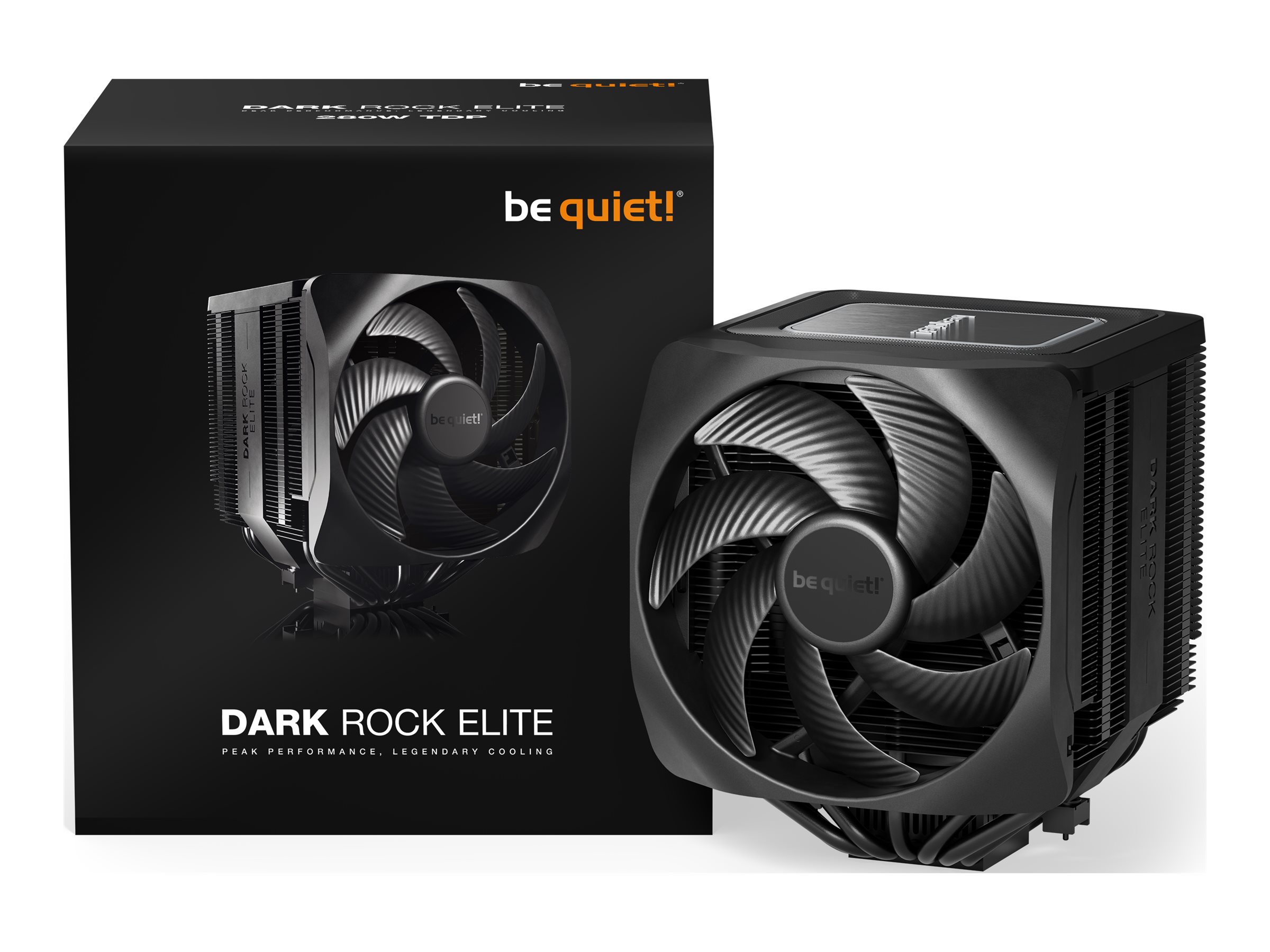Be Quiet! Dark Rock Elite - Prozessor-Luftkühler - (für: LGA1155, LGA1150, LGA1151, AM4, LGA1200, LGA1700, AM5)