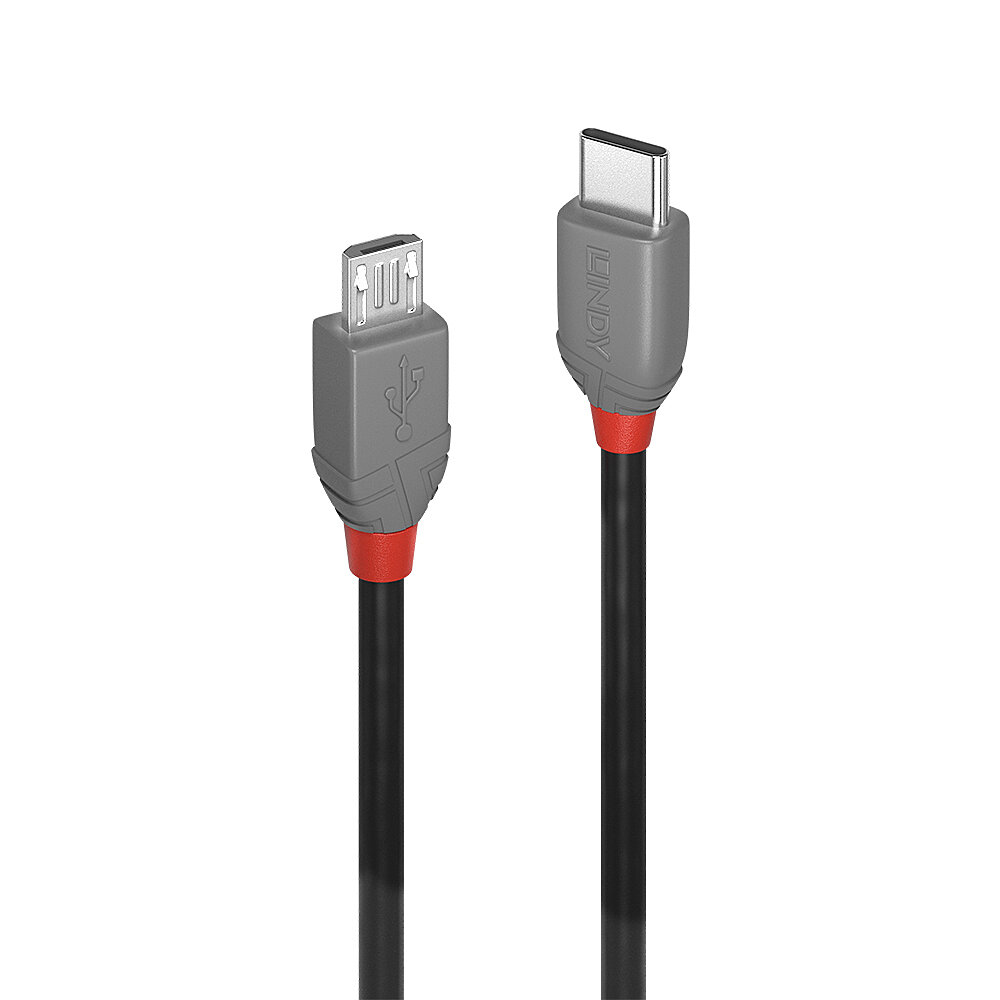 Lindy Anthra Line - USB-Kabel - USB-C (M) bis Micro-USB Typ B (M), Ansicht 2