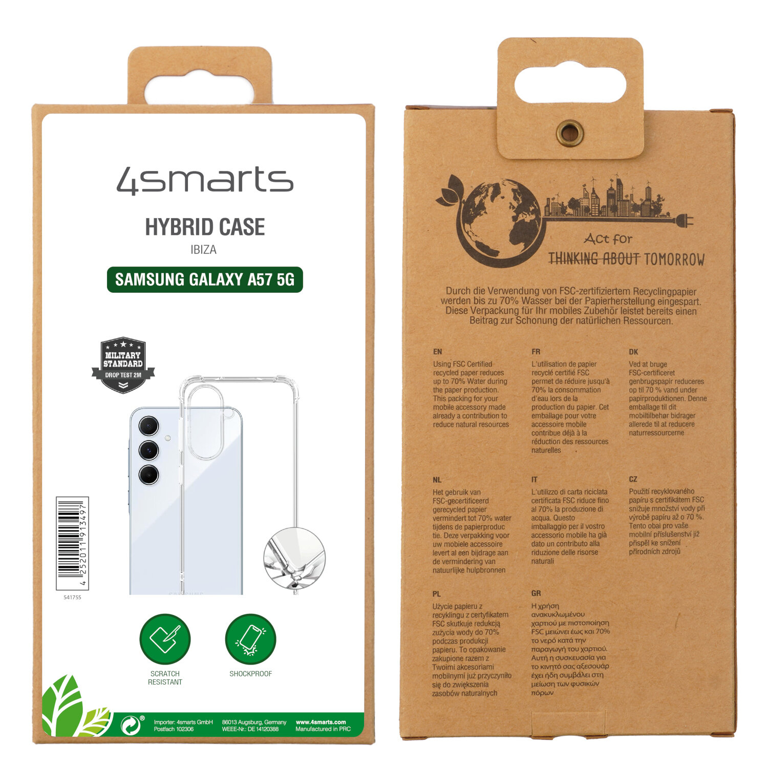 4smarts Hybrid Case Ibiza für Samsung Galaxy A57, Ansicht 2