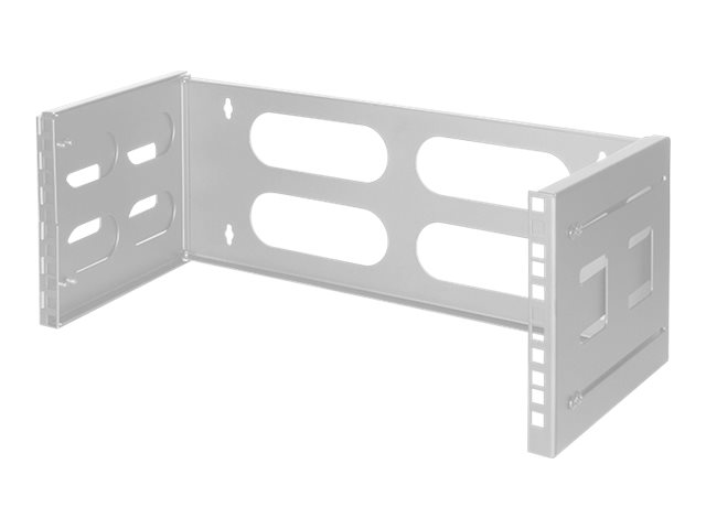LogiLink Rack Bracket - geeignet für Wandmontage - Hellgrau, RAL 7035 - 4U - 48.3 cm (19")