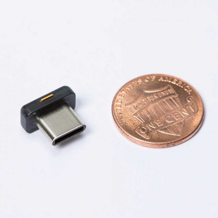 YUBICO YubiKey 5C Nano - USB-Sicherheitsschlüssel, Ansicht 2