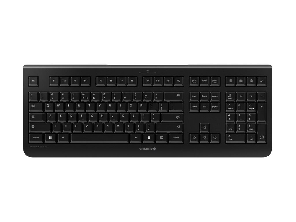 Cherry KW 3000 - Tastatur - kabellos - 2.4 GHz