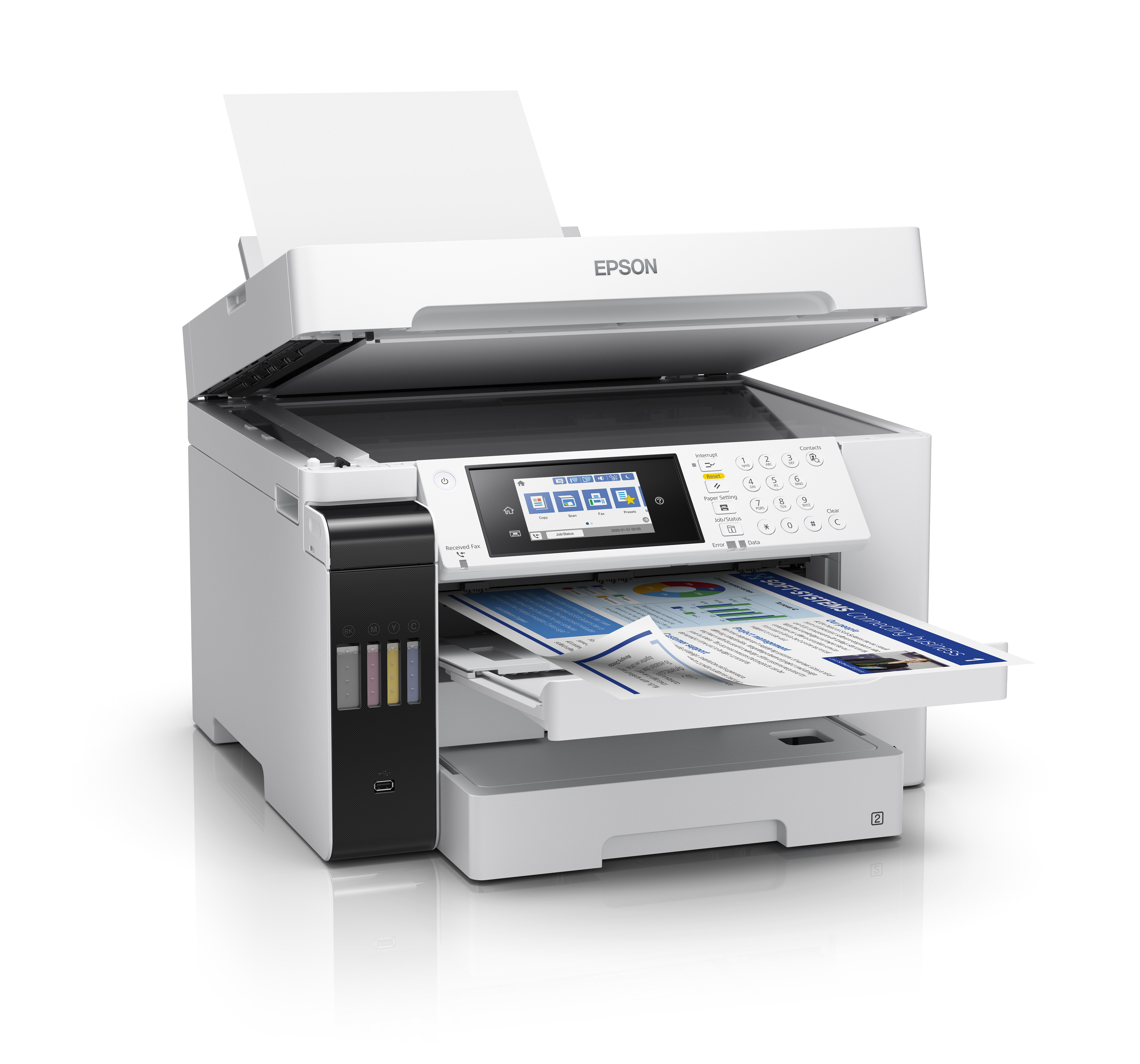 Epson EcoTank ET-16685 - Multifunktionsdrucker - Farbe - Tintenstrahl - ITS - A3 (Medien), Ansicht 2