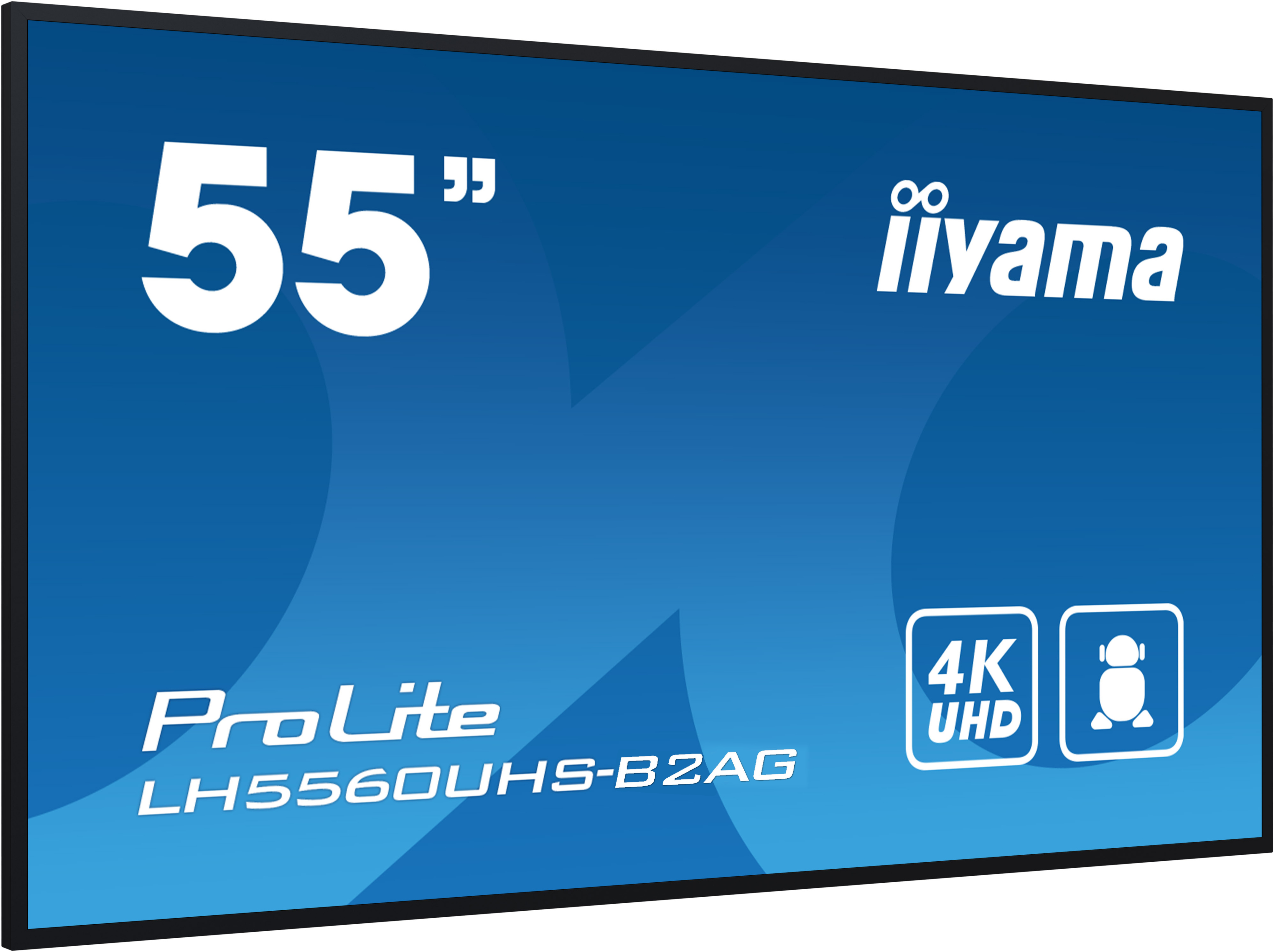 Iiyama ProLite LH5560UHS-B2AG - 140 cm (55) Diagonalklasse (139 cm (54.6), Ansicht 2