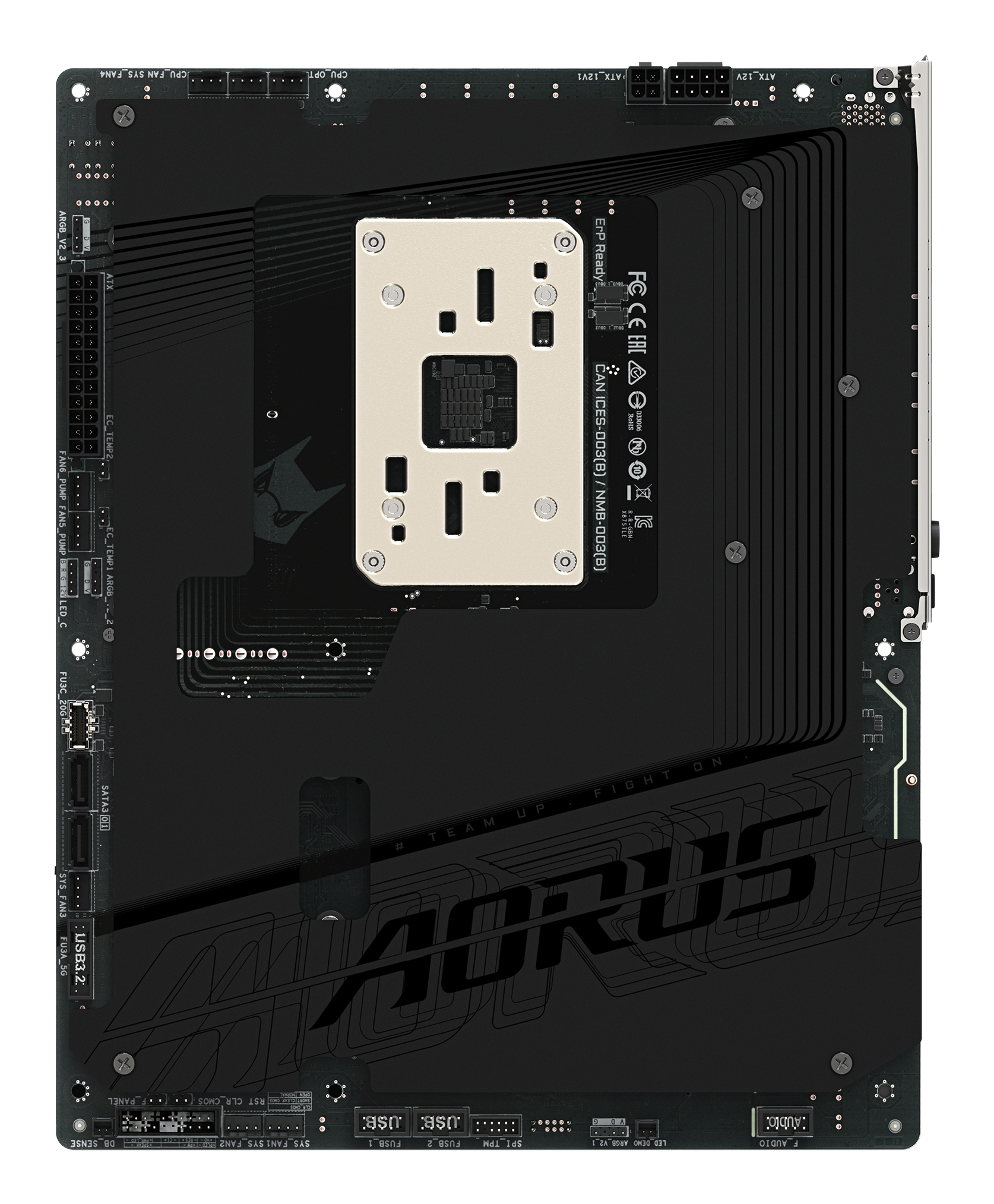 Gigabyte X870 A STEALTH AM5 1xHDMI - AMD Sockel AM5 (Ryzen Zen4) - ATX, Ansicht 3