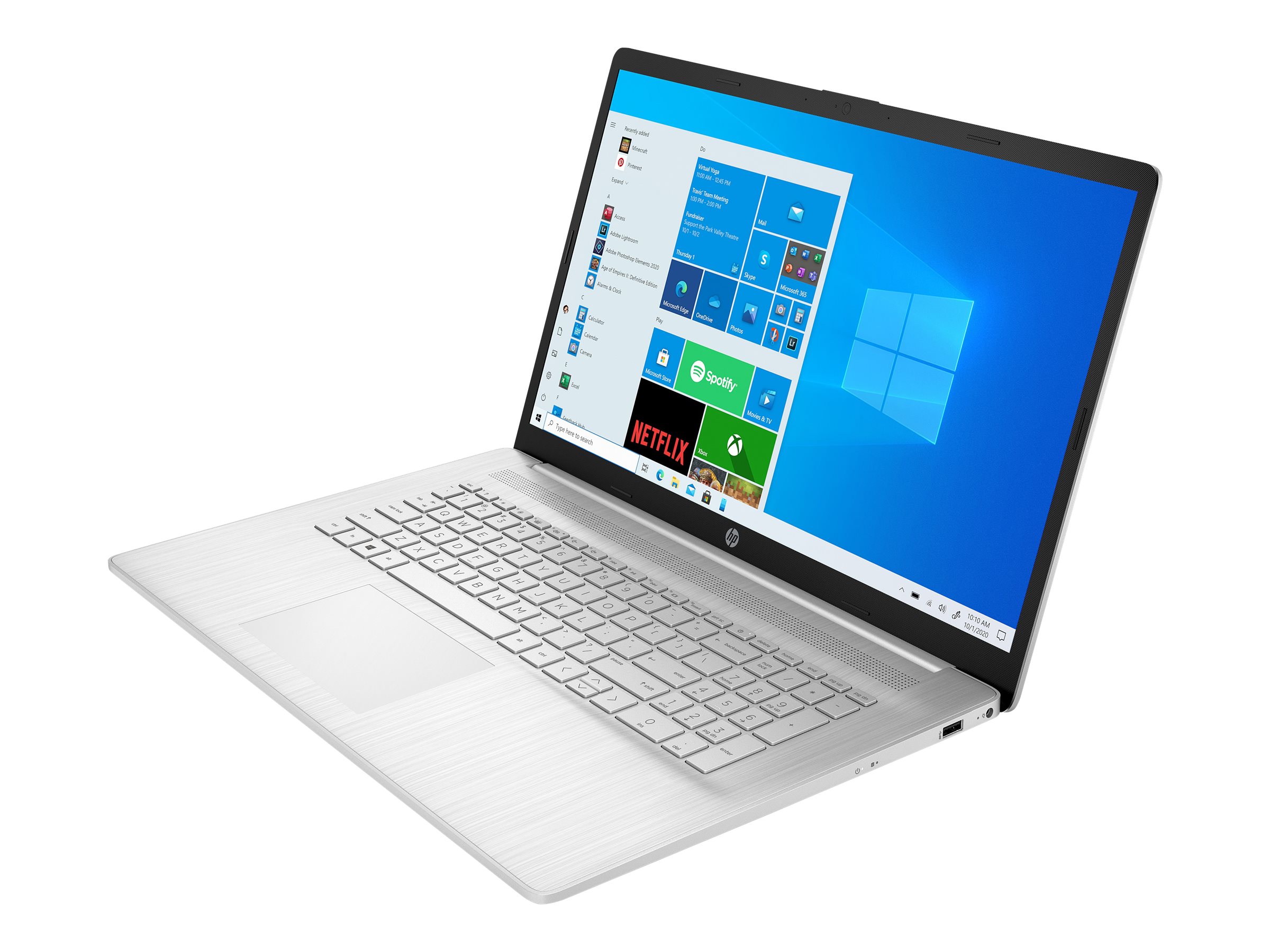 HP Laptop 17-cp0437ng - AMD Ryzen 3 5300U - Win 11 Home - Radeon Graphics - 8 GB RAM - 256 GB SSD NVMe, HP Value - 43.9 
