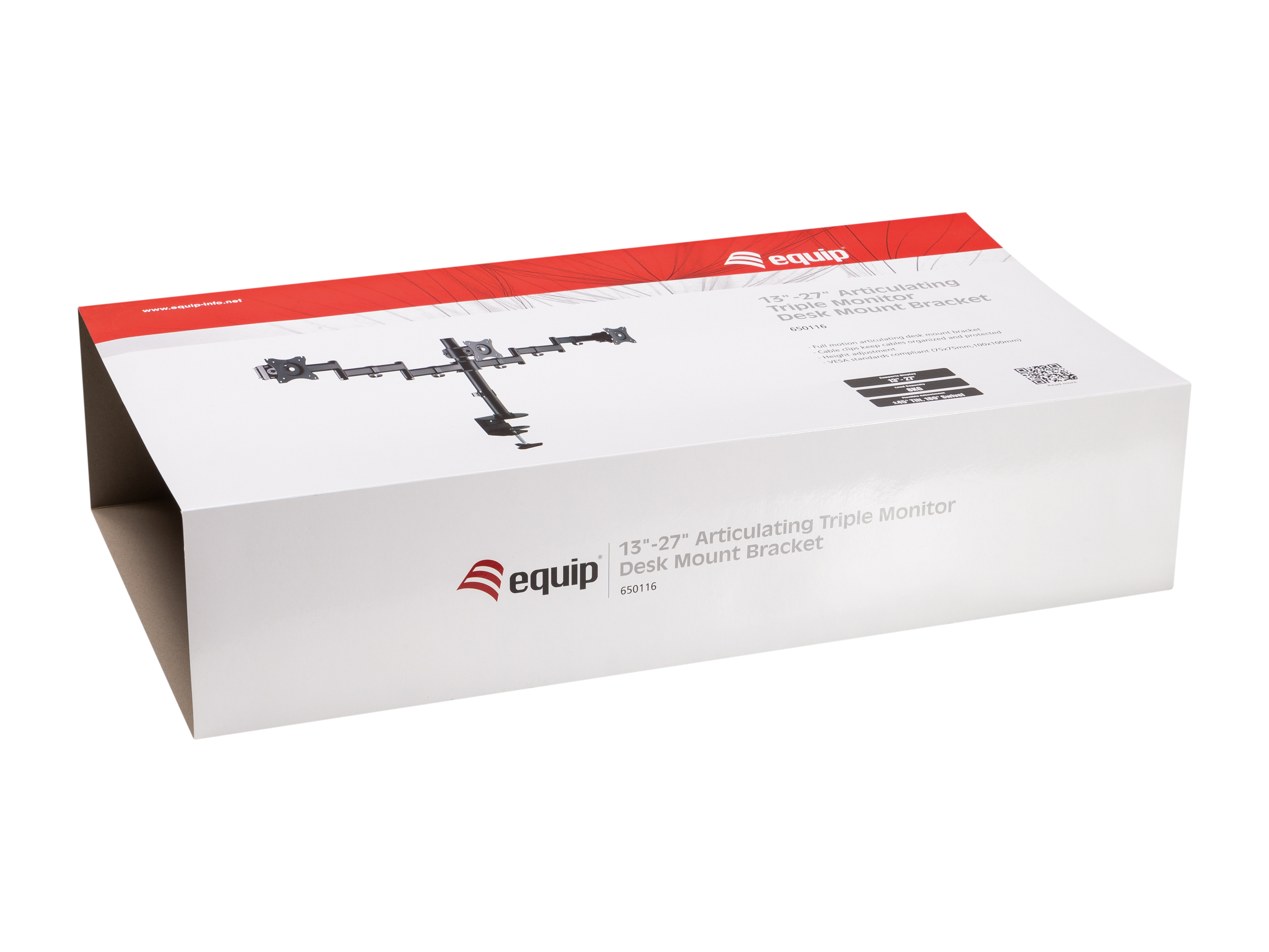 Equip Befestigungskit für 2 LCD-Displays - Bildschirmgröße: 33-68.6 cm (13-27), Ansicht 3