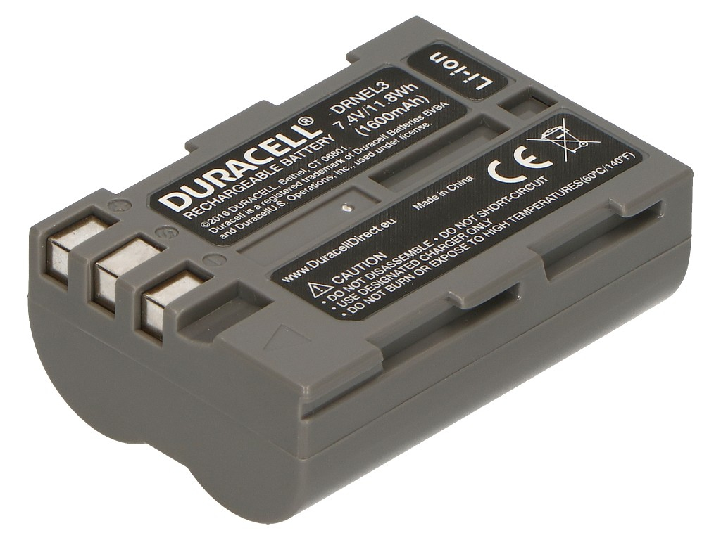 Duracell Kamerabatterie - Li-Ion - 1620 mAh, Ansicht 3