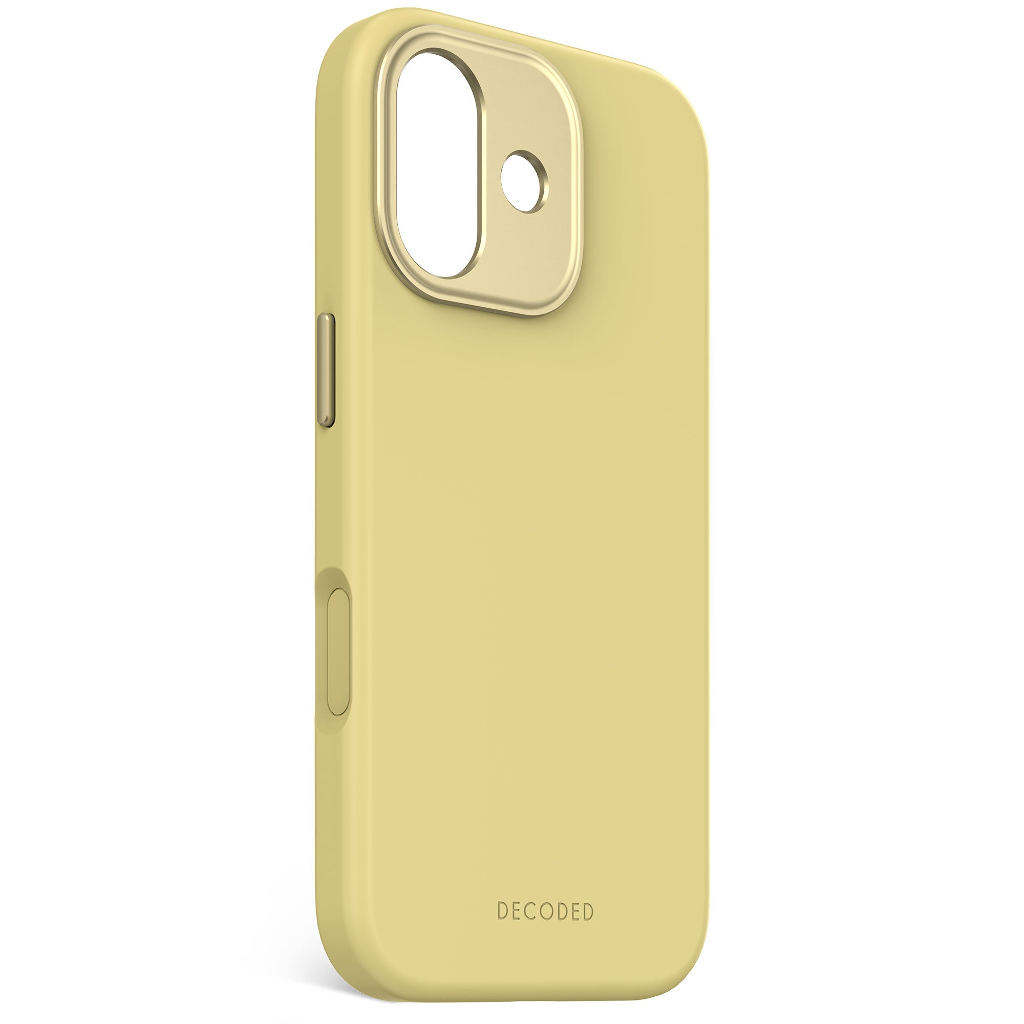 Decoded AntiMicrobial Silicone Backcover iPhone 17 Yuma Yellow, Ansicht 2