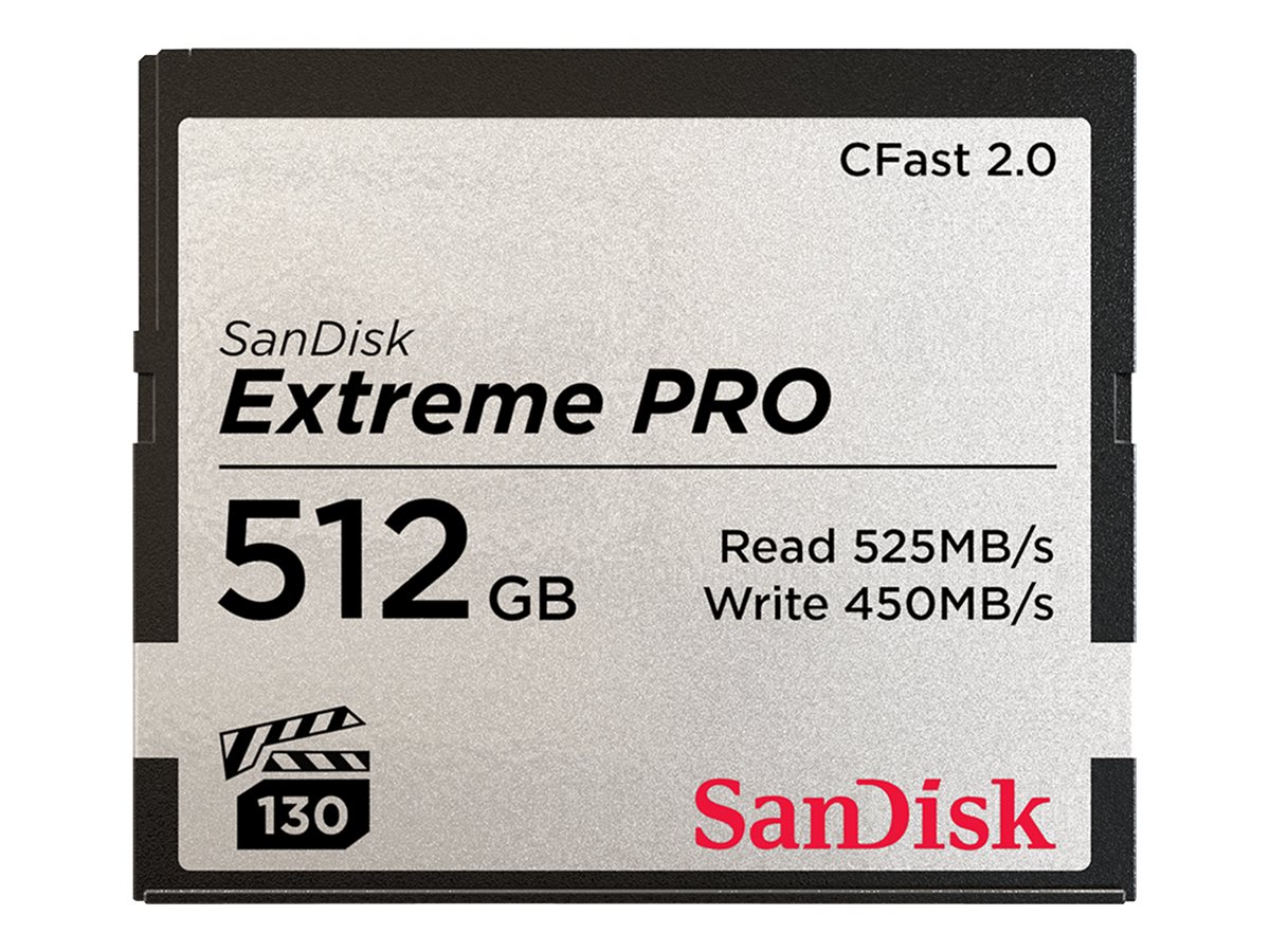 SanDisk Extreme Pro - Flash-Speicherkarte - 512 GB (SDCFSP-512G-G46D)