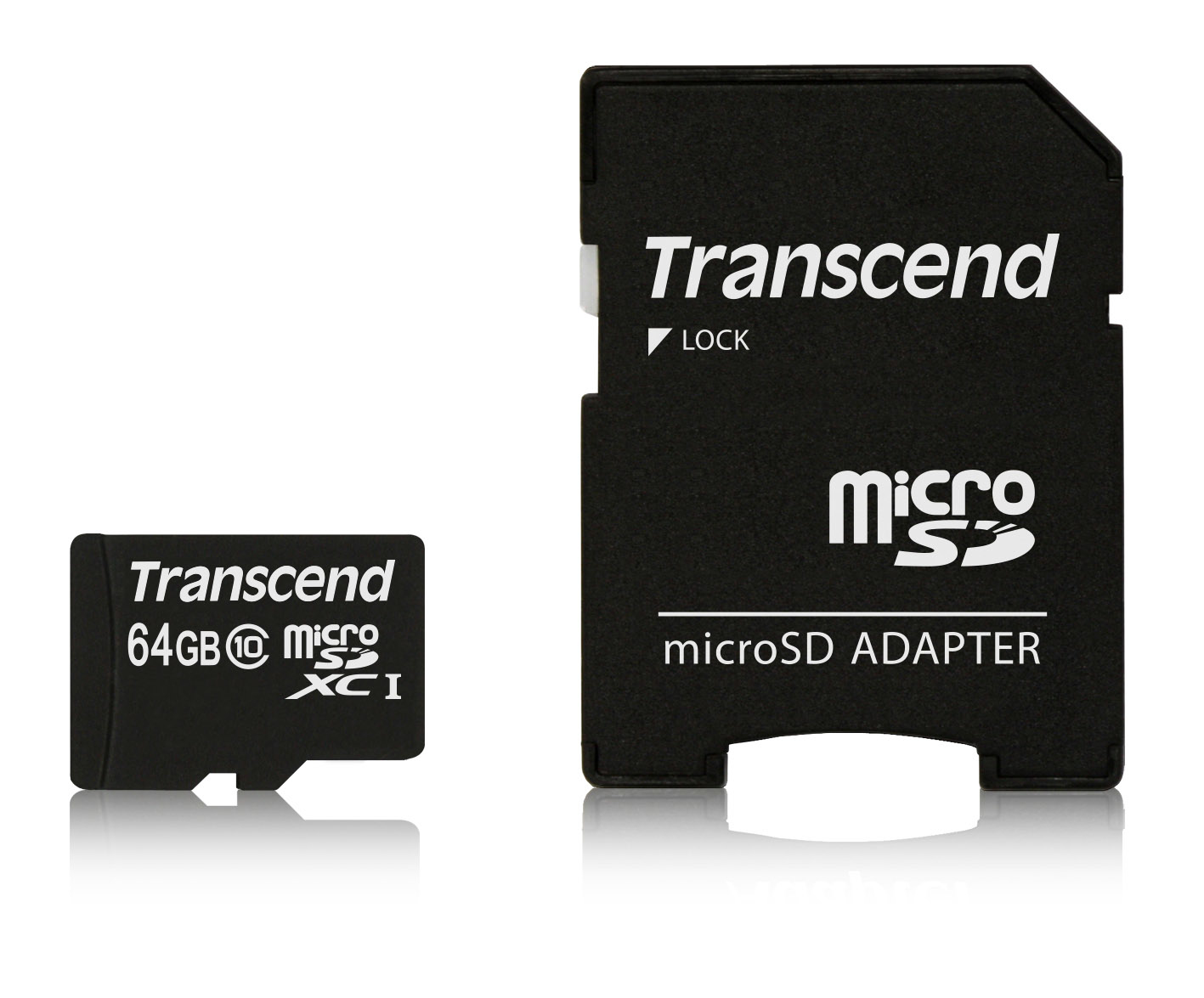 Transcend Premium - Flash-Speicherkarte (microSDHC/SD-Adapter inbegriffen) - UHS-I, Ansicht 3