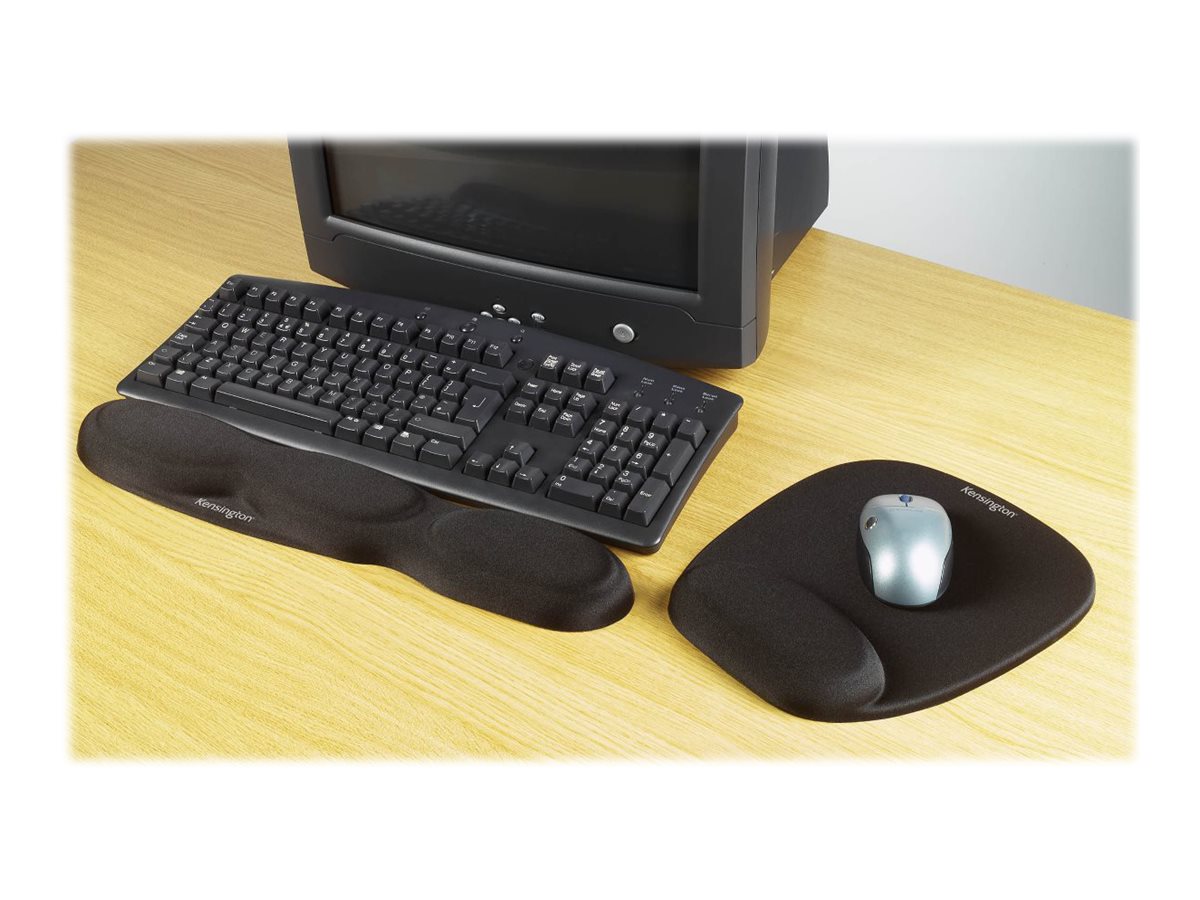 Kensington Foam Mouse Wristrest - Mauspad mit Handgelenkpolsterkissen (62384)