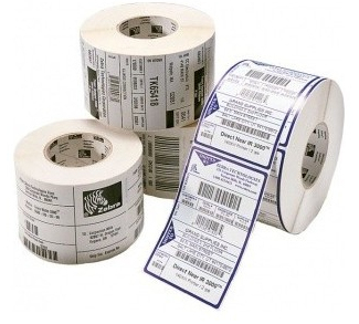 Zebra Z-Perform 1000D - Papier - permanenter Klebstoff - unbeschichtet - 102 x 152 mm 3800 Etikett(en) (4 Rolle(n), Ansicht 2