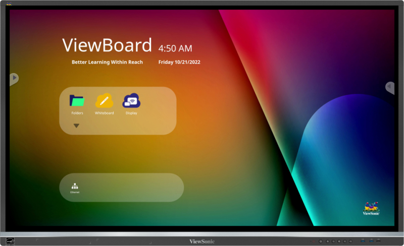 ViewSonic ViewBoard IFP5550-5 - 140 cm (55) Diagonalklasse LCD-Display mit LED-Hintergrundbeleuchtung - interaktiv, Ansicht 2