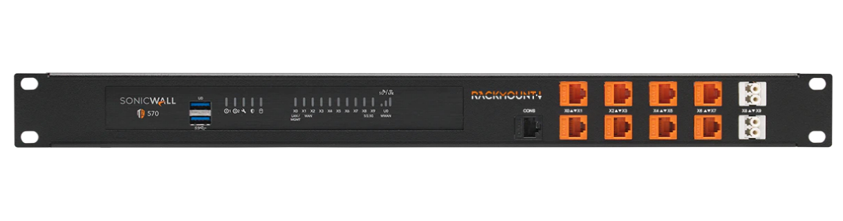 Rackmount.IT .IT Rackmount SonicWall TZ570W, Ansicht 4
