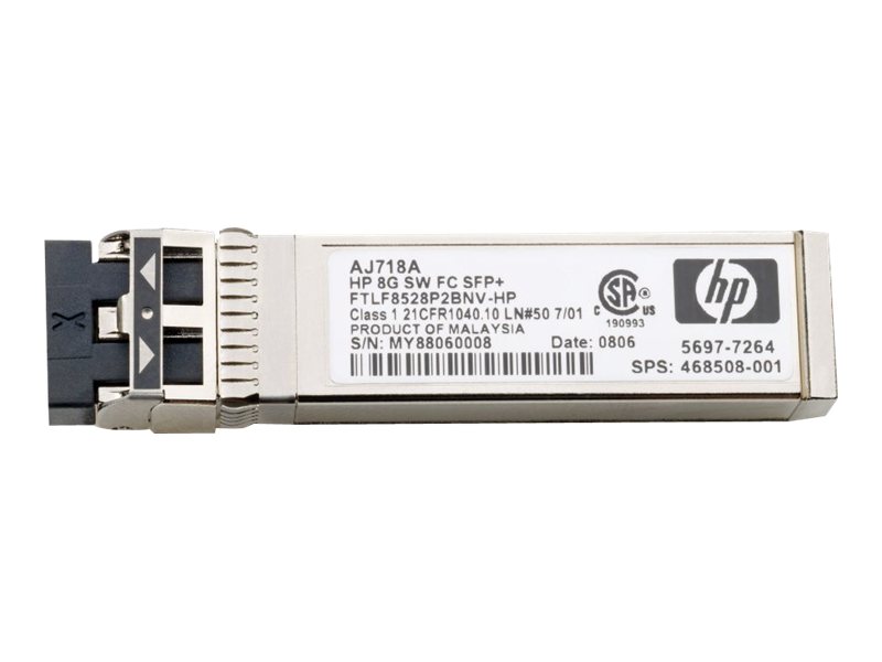 HPE SFP (Mini-GBIC)-Transceiver-Modul - 8 GB Fibre Channel (SW)