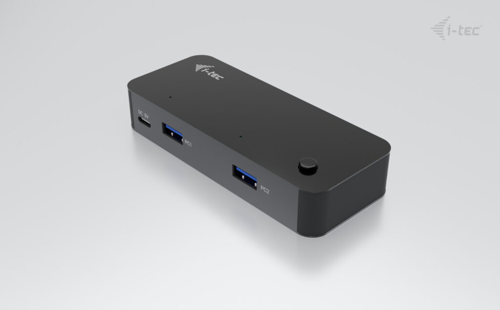 i-tec Universal KVM HUB 2x USB-C 3.2 Gen.1+ USB-A 3.2 1x, Ansicht 3