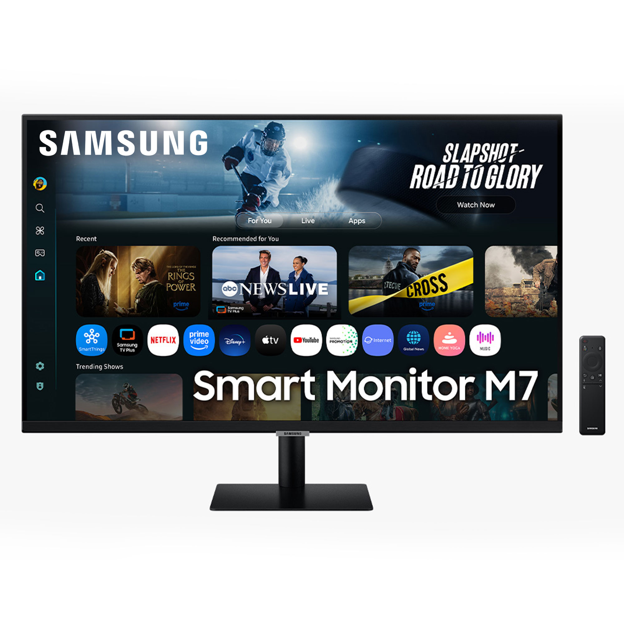 Samsung S32FM700UU - M70F Series - LED-Monitor - Smart - 81.3 cm (32), Ansicht 2