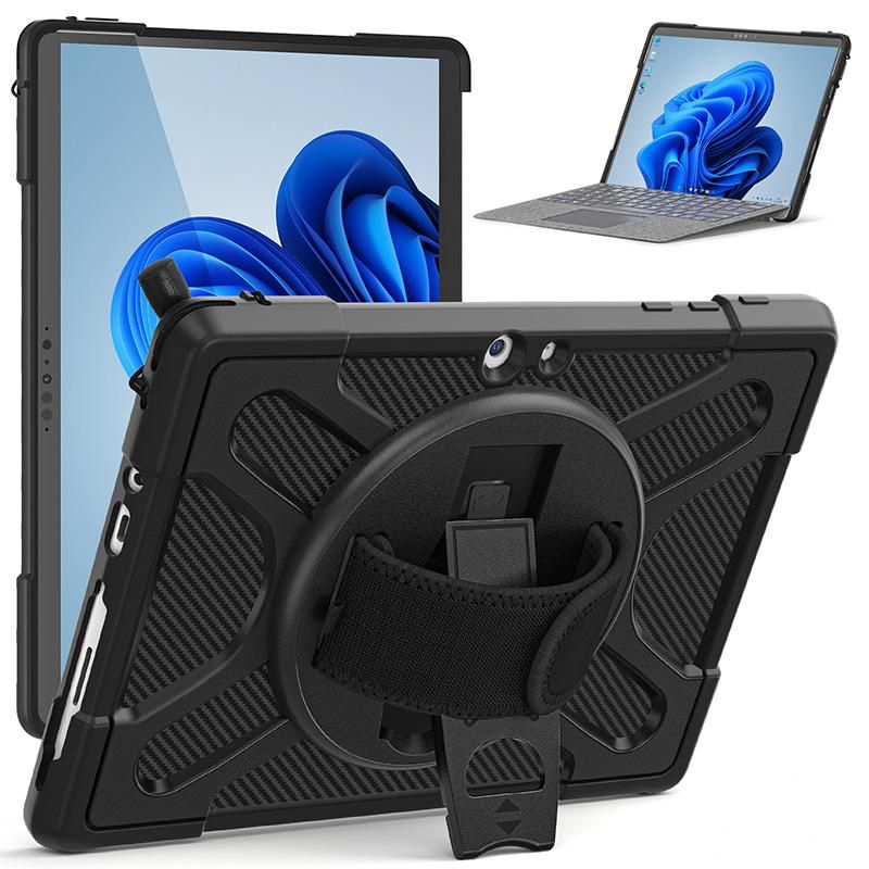 eSTUFF ATLANTA - Hintere Abdeckung für Tablet - widerstandsfähig - Thermoplastisches Polyurethan (TPU), Ansicht 4