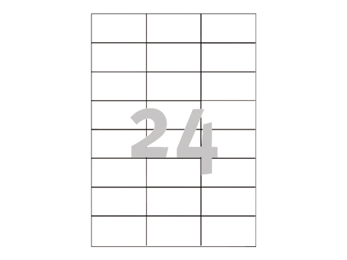 Avery Zweckform Avery - Weiß - 70 x 37 mm 2400 Etikett(en) (100 Bogen x 24), Ansicht 3