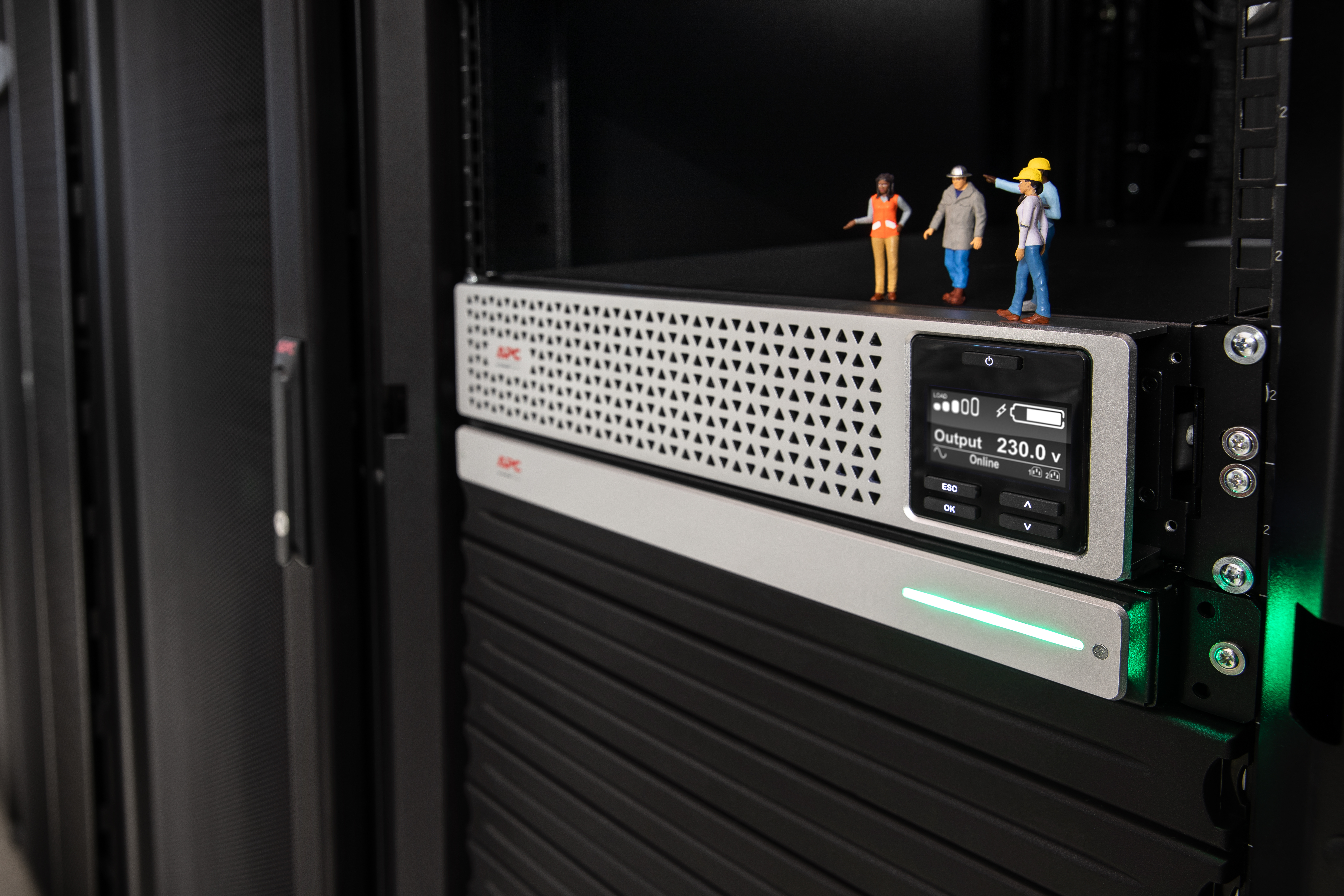 APC Smart-UPS On-Line Li-Ion 1000VA - USV (in Rack montierbar/extern), Ansicht 2