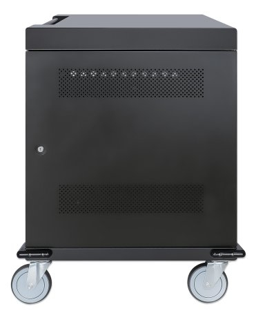 Manhattan Wagen (nur Laden) - für 32 Notebooks/Tablet-PCs/Mobiltelefone - EU - verriegelbar - kaltgewalzter Stahl, Ansicht 4