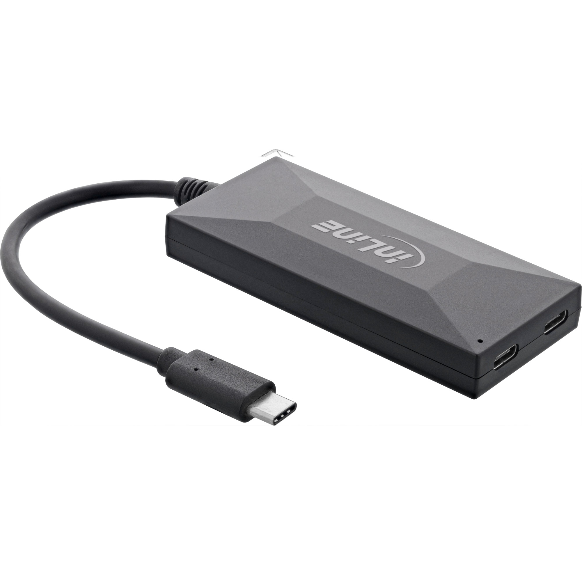 InLine USB 3.2 Gen.1 Hub - USB-C zu 2 Port USB-C und 3 Port USB-A - ohne PSU, Ansicht 5