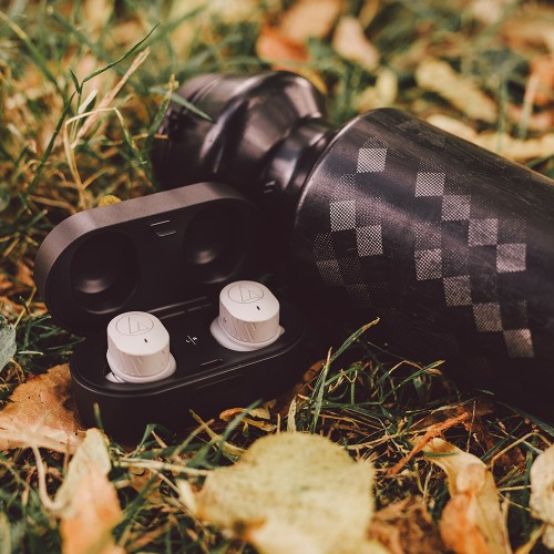 Audio-Technica ATH-SPORT7TW - Kopfhörer - im Ohr - Sport - Grau - Binaural - Berührung, Ansicht 4