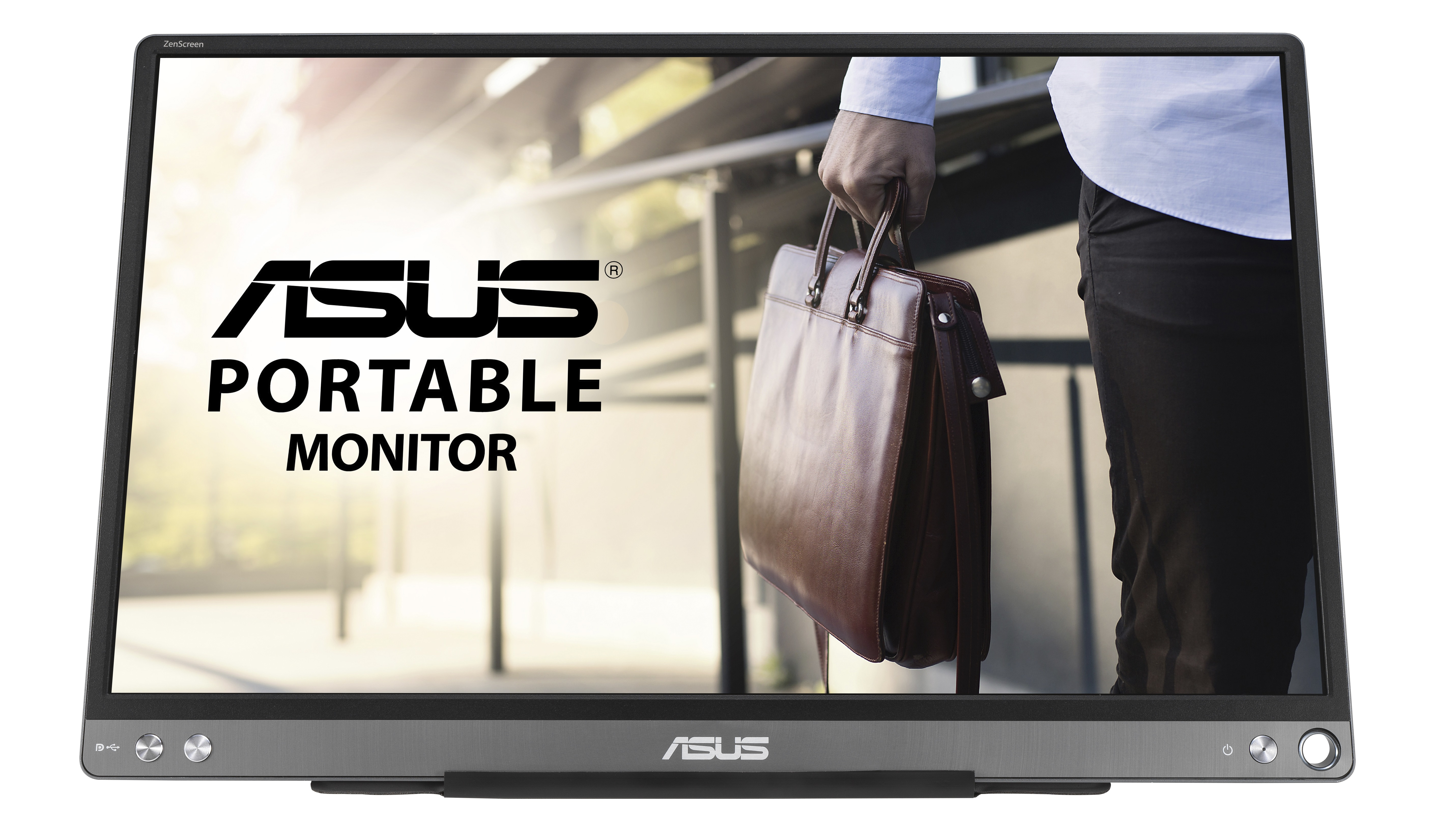 ASUS ZenScreen MB16ACE, 39,6 cm (15.6&quot;), 1920 x 1080 Pixel, Full HD, LED, 5 ms, Grau