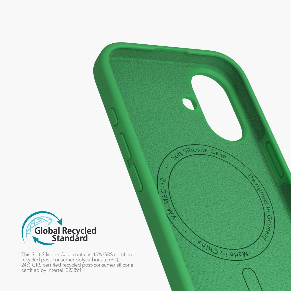 Vonmählen Soft Silicone Case for iPhone 16 Green Haven, Ansicht 4