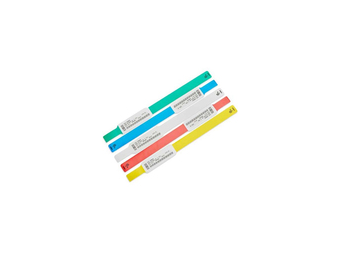 Zebra Z-Band UltraSoft - Kunststoff - permanenter Gummiklebstoff - pink - 25 x 152 mm 1800 Stck. (6 Rolle(n)